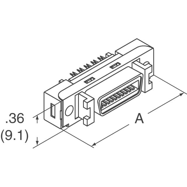 10236-0210EC 3M  Connettori Centronics